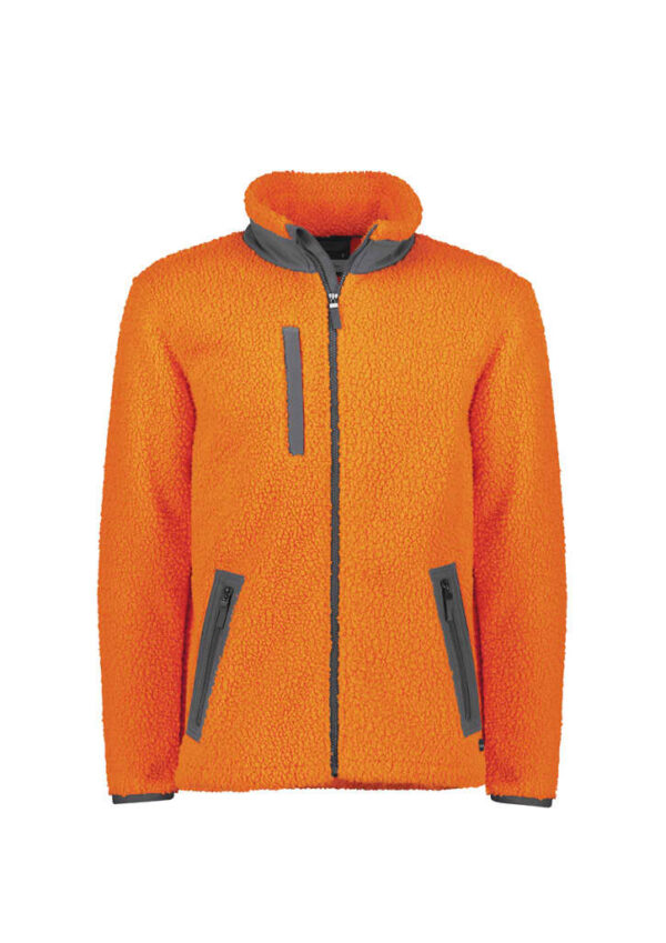Unisex Streetworx Full Zip Sherpa Fleece - Image 2