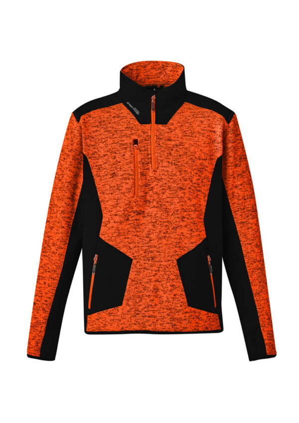 Unisex Streetworx Reinforced Knit 1/2 Zip Pullover - Image 6