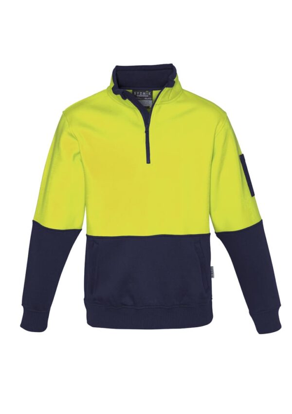 Unisex Hi Vis 1/2 Zip Pullover - Image 8