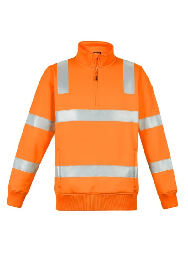 Unisex Hi Vis VIC Rail 1/4 Zip Pullover - Image 2