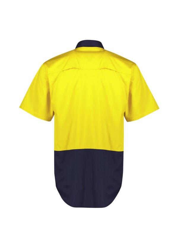 Mens Hi Vis Short Sleeve Shirt - Image 5
