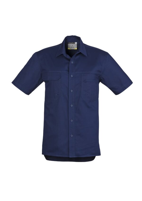 Mens Lightweight Tradie Short Sleeve Shirt - Image 6