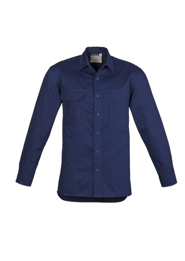 Mens Lightweight Tradie Long Sleeve Shirt - Image 2