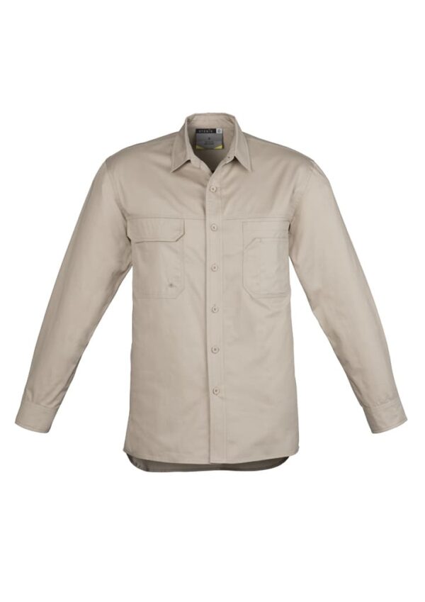 Mens Lightweight Tradie Long Sleeve Shirt - Image 4