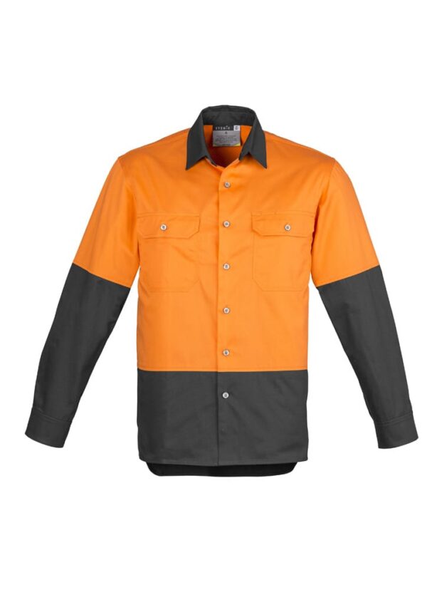 Mens Industrial Long Sleeve Shirt - Image 6
