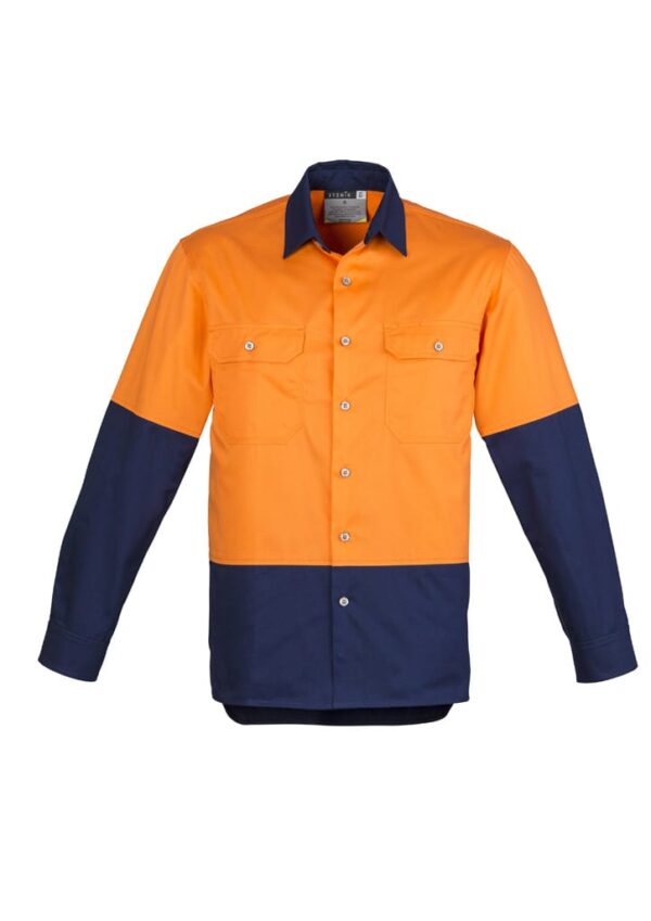 Mens Industrial Long Sleeve Shirt - Image 2