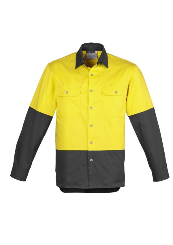 Mens Industrial Long Sleeve Shirt - Image 8