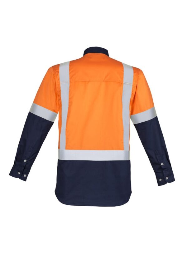 Mens Industrial Long Sleeve Shirt - Shoulder Taped - Image 3