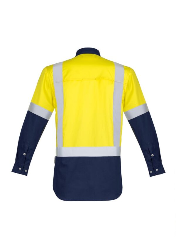 Mens Industrial Long Sleeve Shirt - Shoulder Taped - Image 5