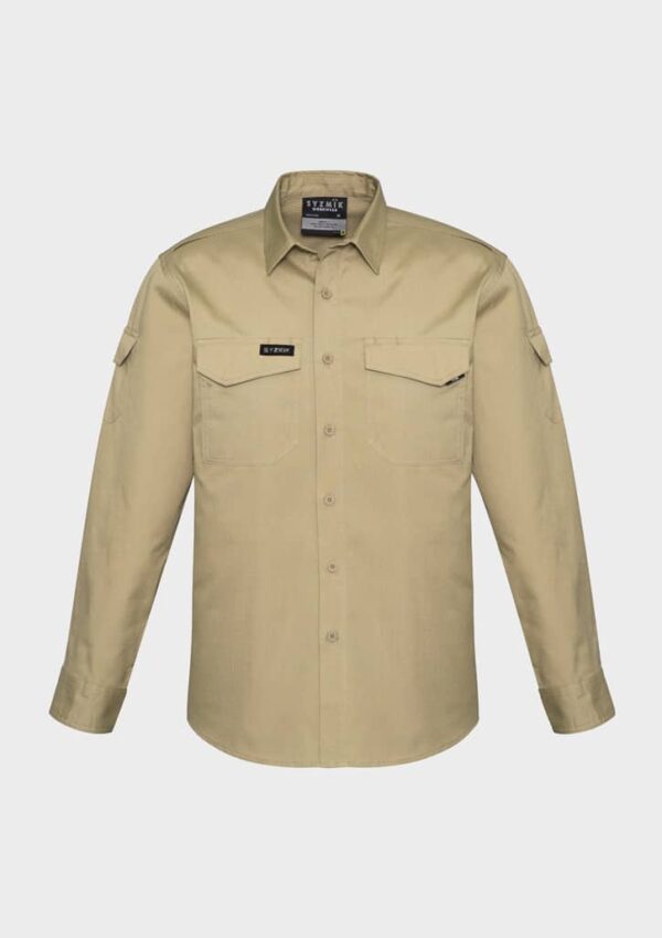 Mens Rugged Cooling Long Sleeve Shirt - Image 2
