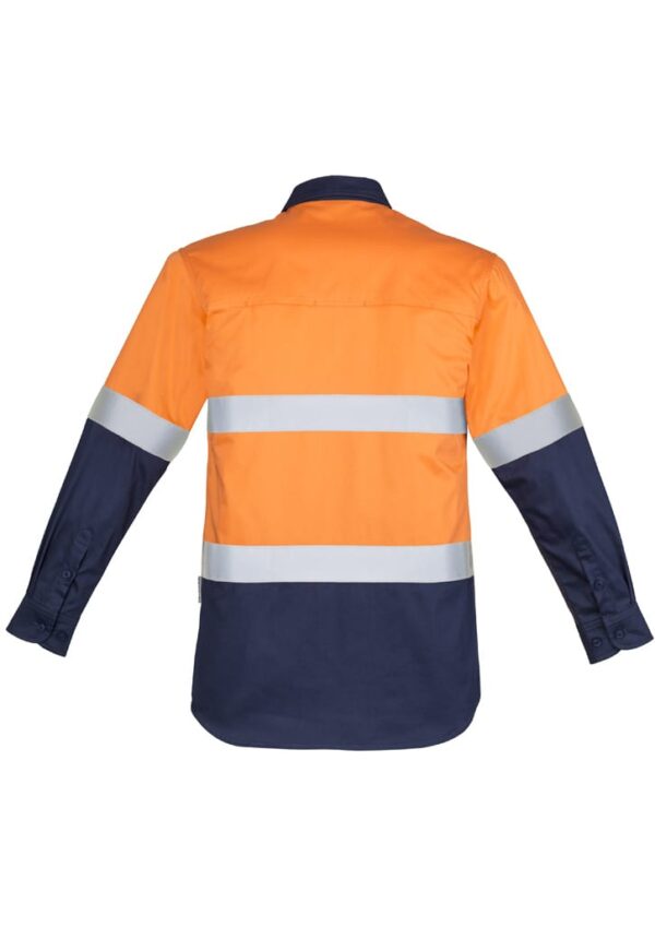 Mens Closed Front Long Sleeve Shirt - Hoop Taped - Image 5