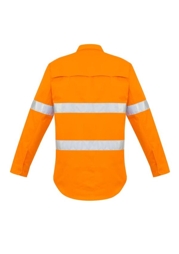 Mens Hi Vis Hoop Taped Long Sleeve Shirt - Image 3